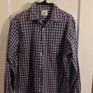 Old Navy plaid dress shirt